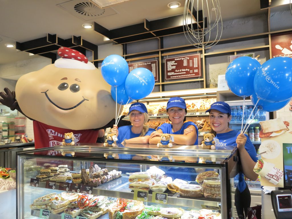 Make-a-Wish partners with Muffin Break