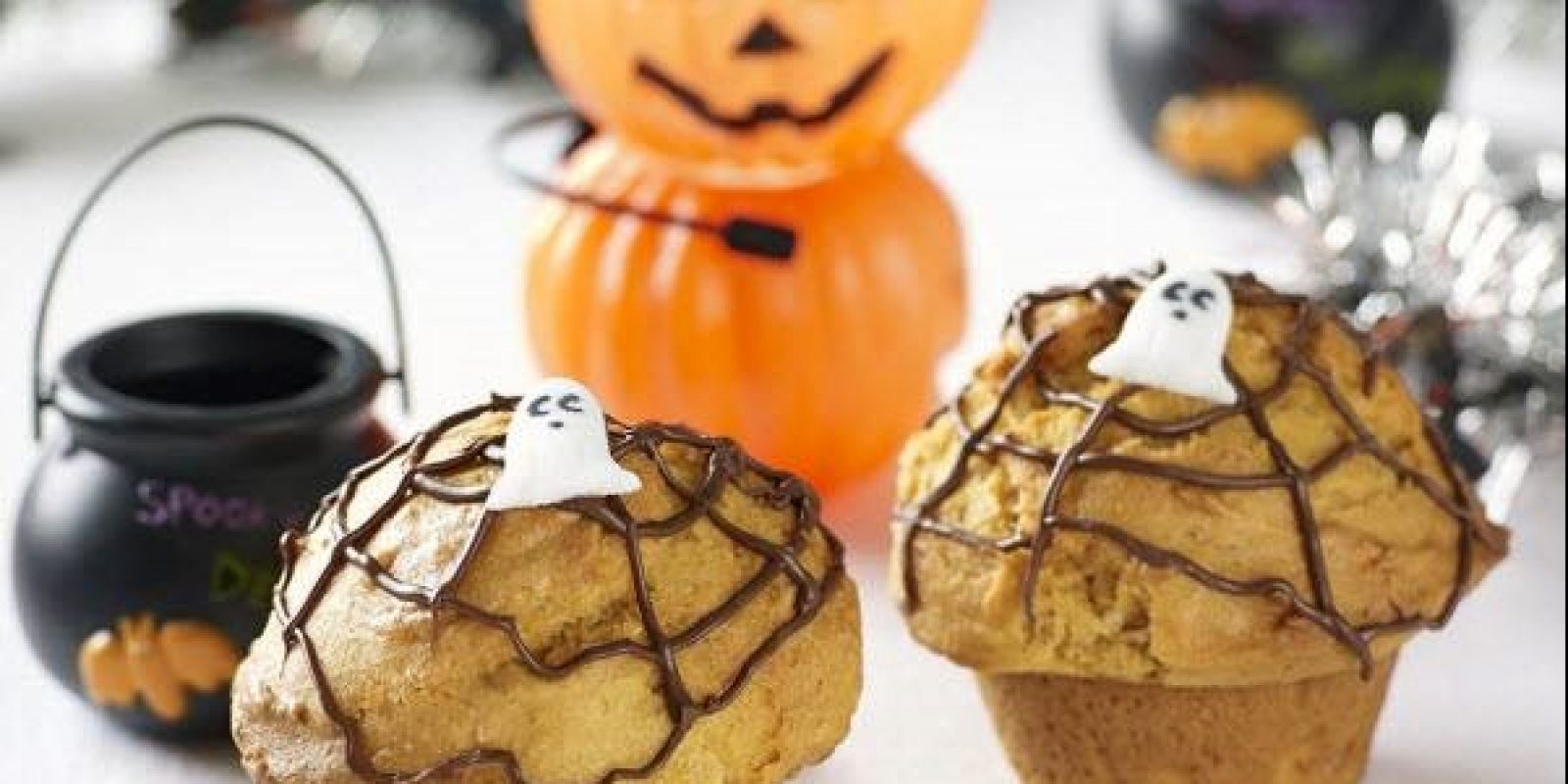 Butterscotch & Coconut Halloween Muffin