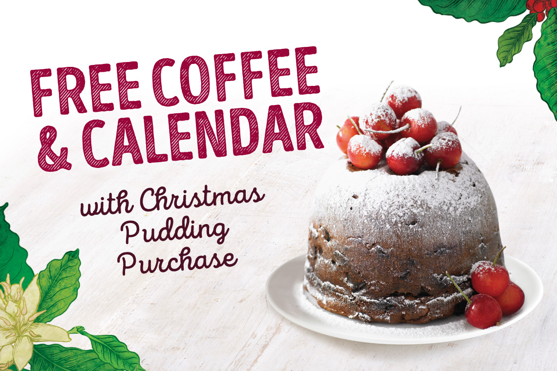 Christmas pudding muffin treat Muffin Break
